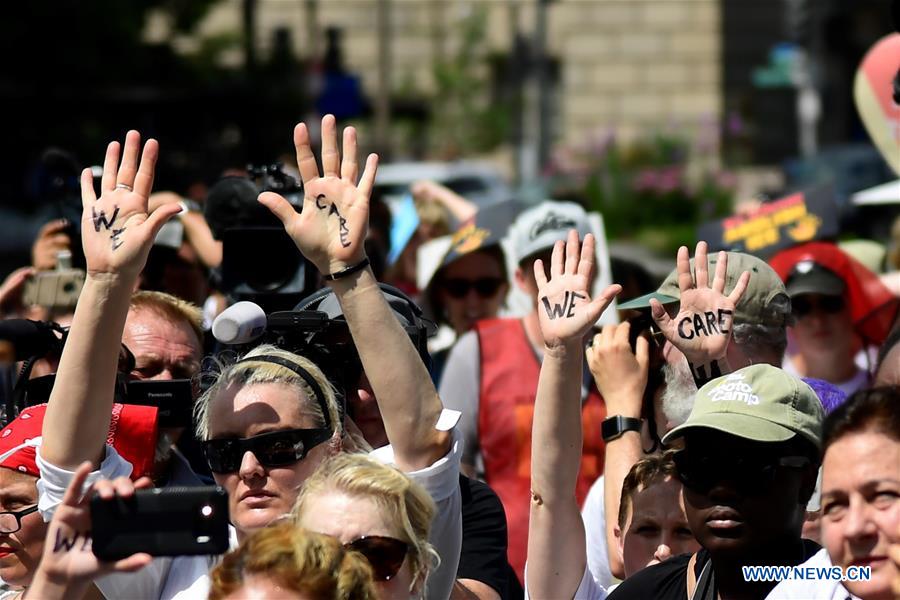 U.S.-WASHINGTON D.C.-IMMIGRATION POLICIES-PROTEST