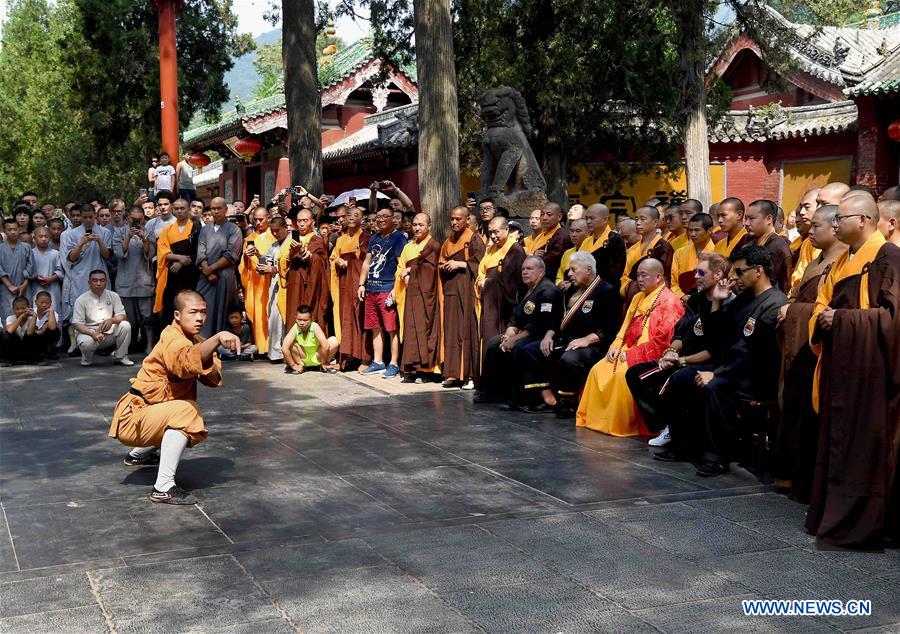 CHINA-HENAN-AMERICAN KUNGFU ENTHUSIASTS-PERFORMANCE (CN)