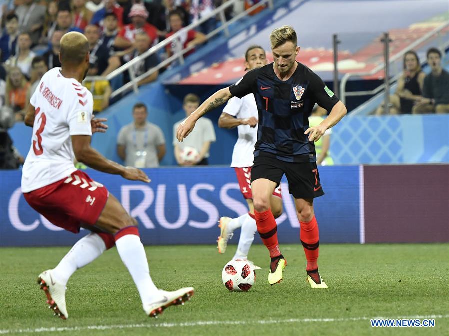 (SP)RUSSIA-NIZHNY NOVGOROD-2018 WORLD CUP-ROUND OF 16-CROATIA VS DENMARK