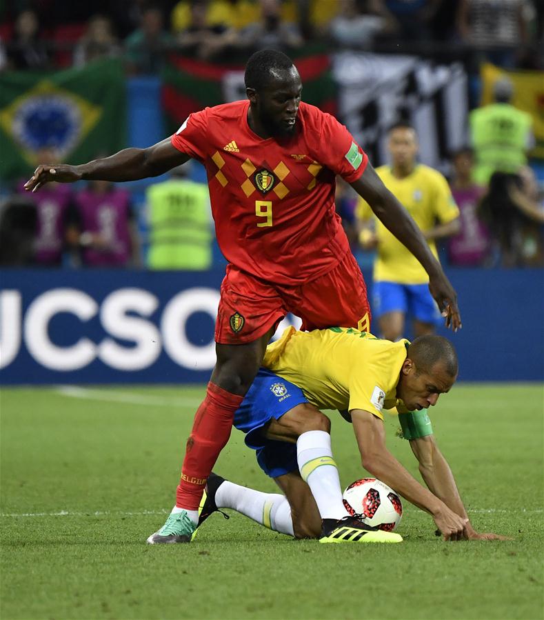 (SP)RUSSIA-KAZAN-2018 WORLD CUP-QUARTERFINAL-BRAZIL VS BELGIUM