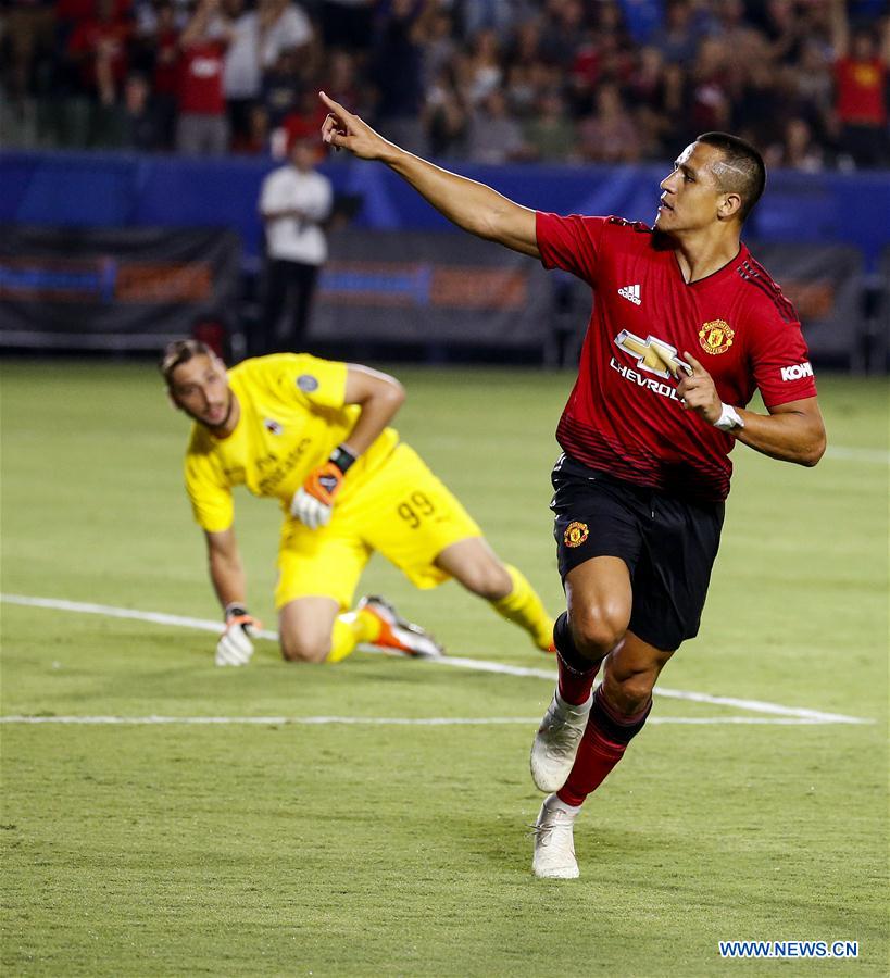 (SP)U.S.-EAST RUTHERFORD-SOCCER-INTERNATIONAL CHAMPIONS CUP-AC MILAN VS MANCHESTER UNITED