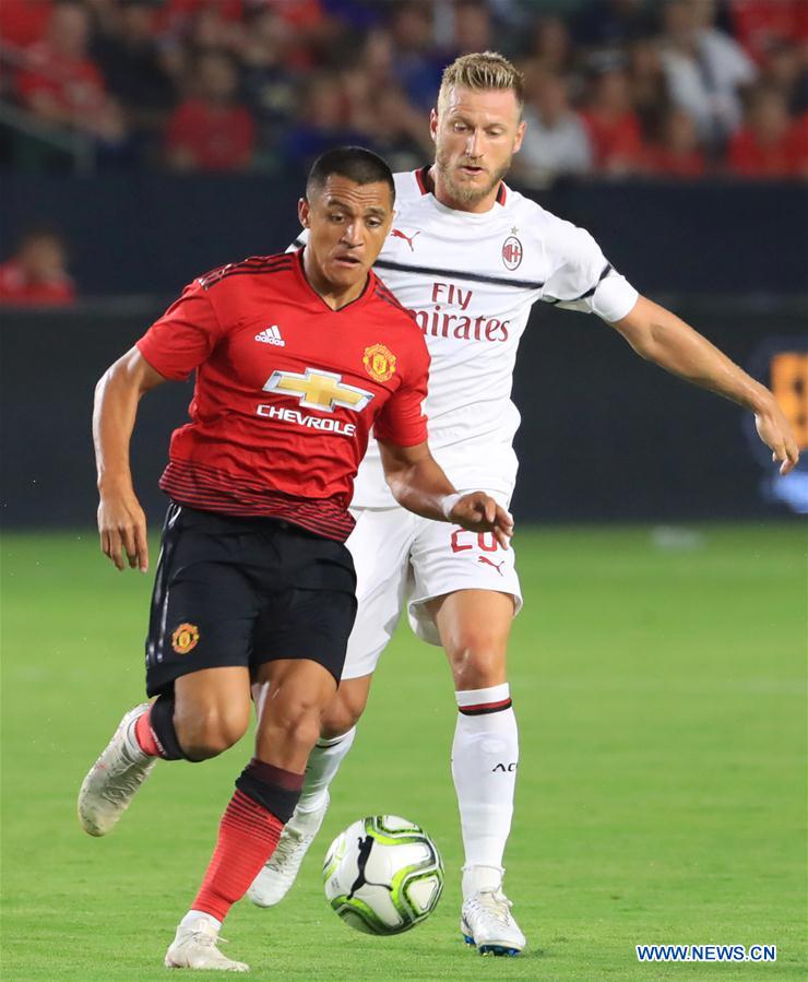 (SP)U.S.-EAST RUTHERFORD-SOCCER-INTERNATIONAL CHAMPIONS CUP-AC MILAN VS MANCHESTER UNITED