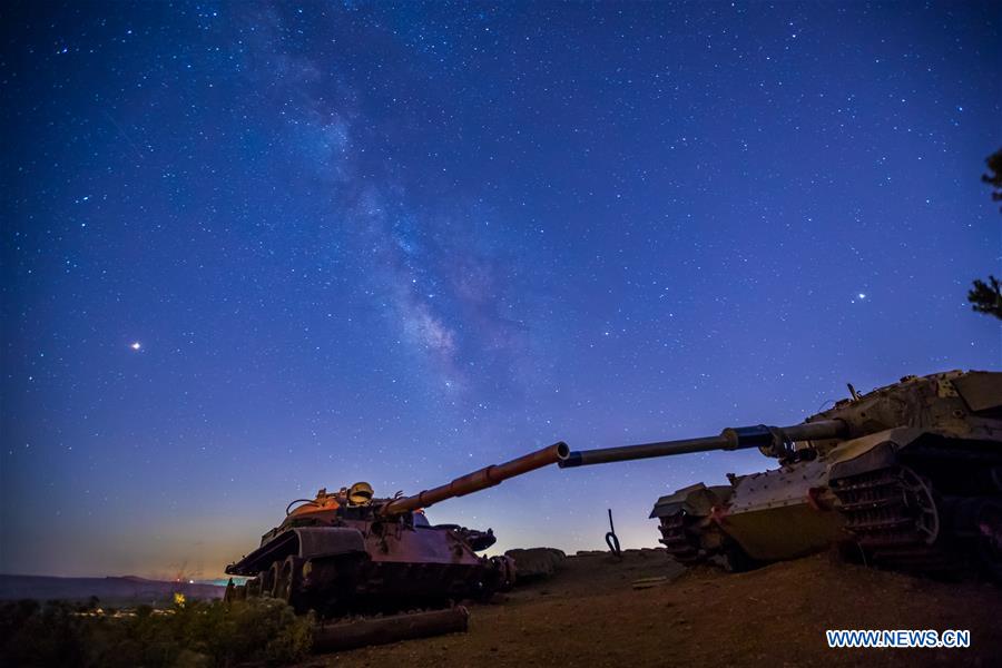 MIDEAST-GOLAN HEIGHTS-STARRY SKY