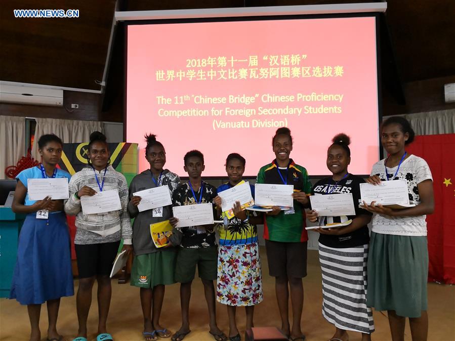 VANUATU-PORT VILA-CHINESE BRIDGE COMPETITION