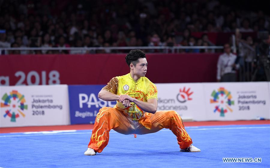 (SP)INDONESIA-JAKARTA-ASIAN GAMES-WUSHU-MEN’S CHANGQUAN