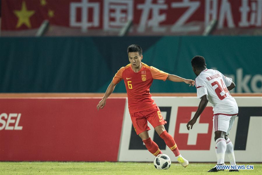 (SP)INDONESIA-BANDUNG-ASIAN GAMES-MEN'S FOOTBALL-CHINA VS UNITED ARAB EMIRATES