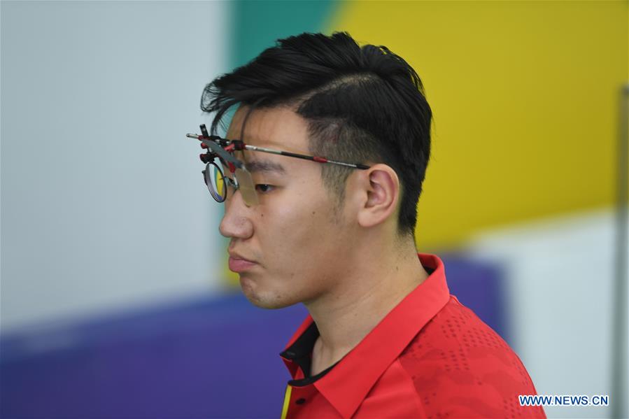 (SP)INDONESIA-PALEMBANG-ASIAN GAMES-SHOOTING-MEN'S 10M AIR PISTOL