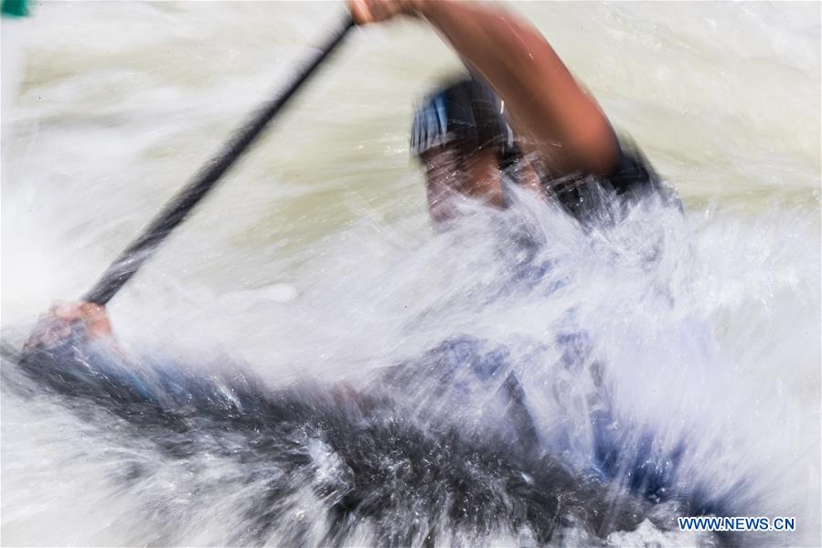 (SP)INDONESIA-WEST JAVA-ASIAN GAMES-MEN'S KAYAK SINGLE