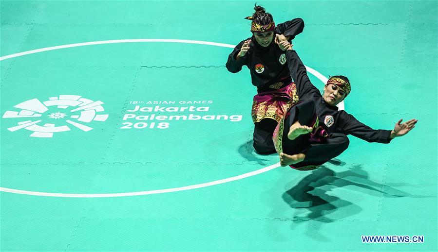 (SP)INDONESIA-JAKARTA-ASIAN GAMES-PENCAK SILAT