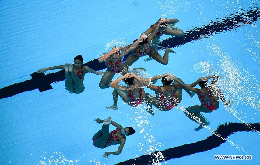 (SP)INDONESIA-JAKARTA-ASIAN GAMES-ARTISTIC SWIMMING