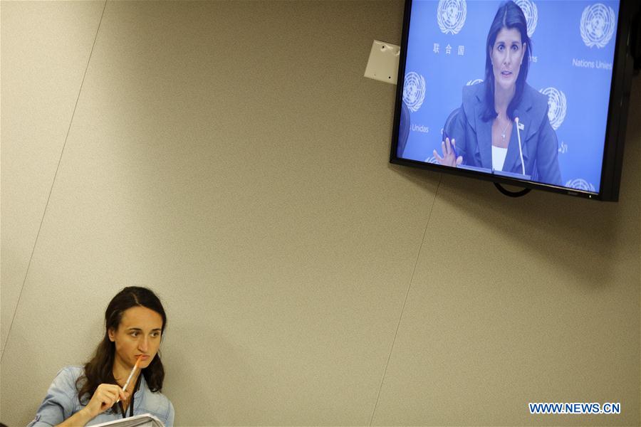 UN-SECURITY COUNCIL-PRESIDENCY-U.S.-NIKKI HALEY