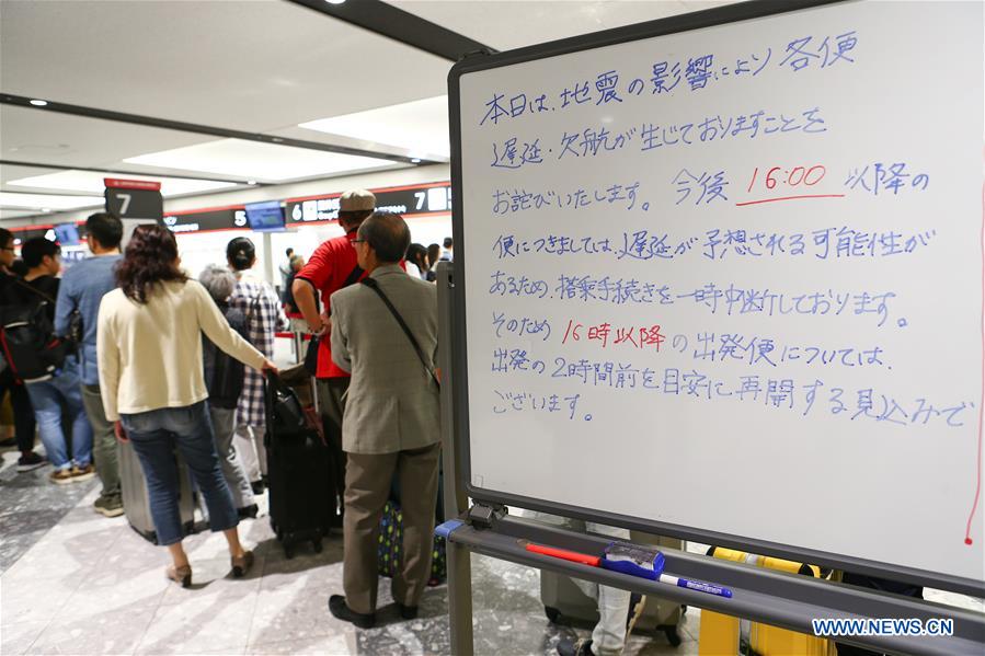 JAPAN-HOKKAIDO-EARTHQUAKE-AFTERMATH