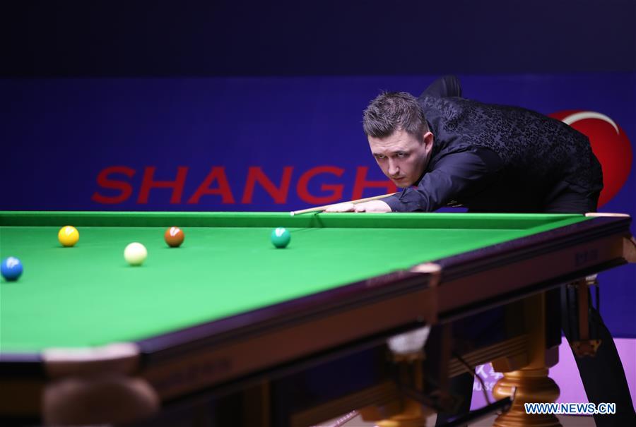 (SP)CHINA-SHANGHAI-SNOOKER-SHANGHAI MASTERS 2018 (CN)