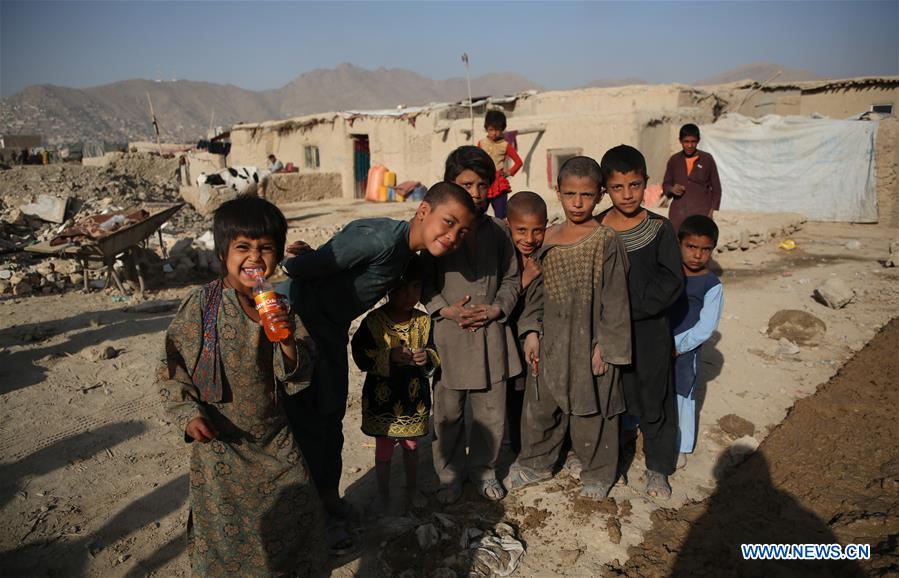 AFGHANISTAN-KABUL-DISPLACED CHILDREN