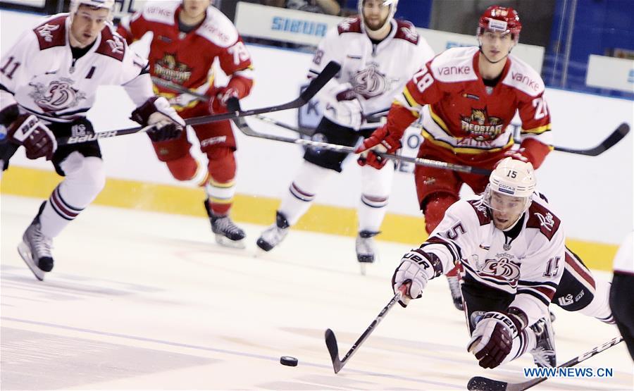 (SP)CHINA-SHANGHAI-ICE HOCKEY-KHL