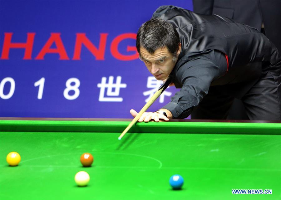 (SP)CHINA-SHANGHAI-SNOOKER-SHANGHAI MASTERS 2018 (CN)