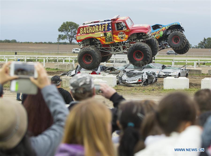 (SP)CANADA-MARKHAM-MONSTER TRUCK SHOW