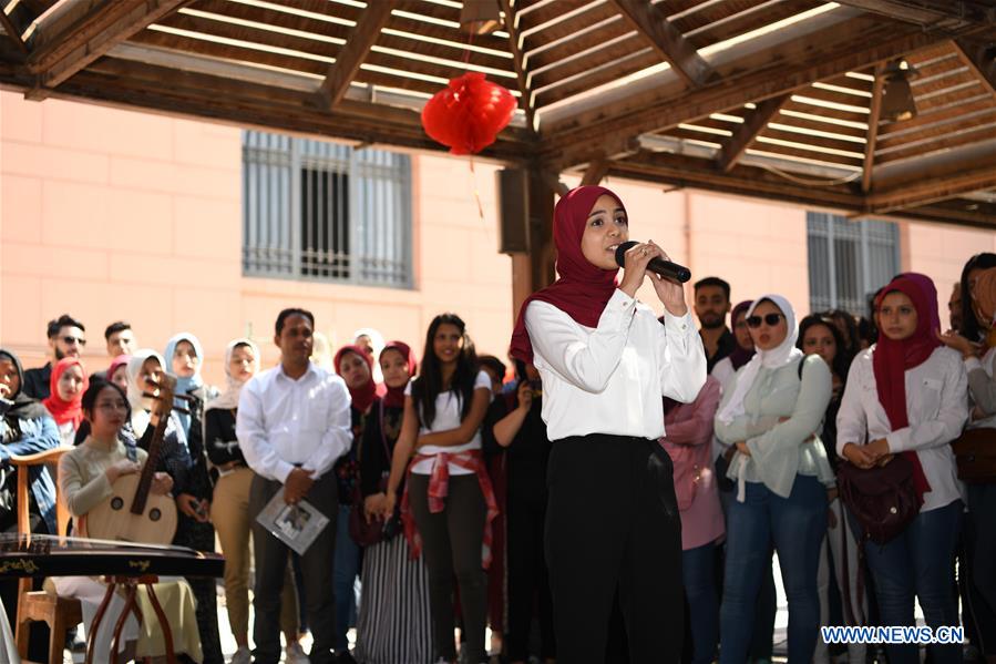 EGYPT-CAIRO-NATIONAL MUSEUM-CONFUCIUS INSTITUTE-CHINESE CULTURE DAY