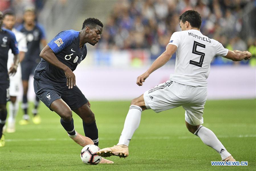 (SP)FRANCE-SAINT-DENIS-SOCCER-UEFA-NATIONS LEAGUE-FRANCE VS GERMANY