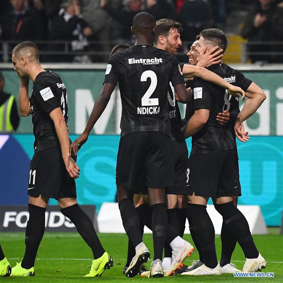 (SP)GERMANY-FRANKFURT-SOCCER-BUNDESLIGA-FRANKFURT VS FORTUNA DUSSELDORF