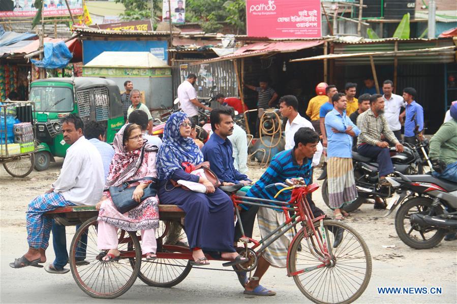 BANGLADESH-DHAKA-TRANSPORT-STRIKE