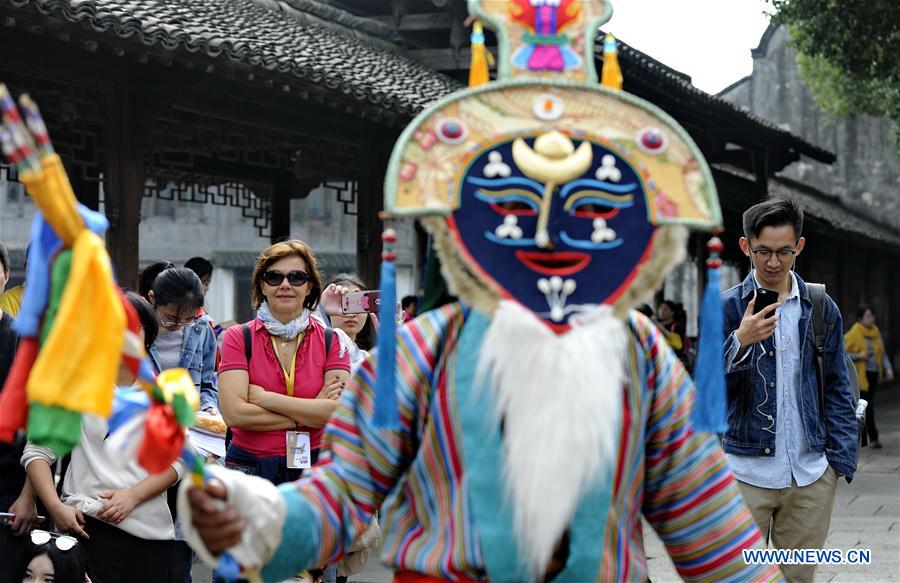 CHINA-ZHEJIANG-WUZHEN-TIBETAN OPERA (CN)