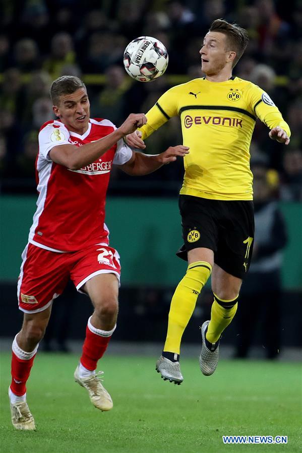 (SP)GERMANY-DORTMUND-SOCCER-GERMAN CUP-BORUSSIA DORTMUND VS UNION BERLIN