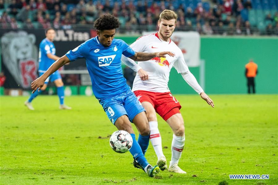 (SP)GERMANY-LEIPZIG-SOCCER-GERMAN CUP-LEIPZIG VS HOFFENHEIM