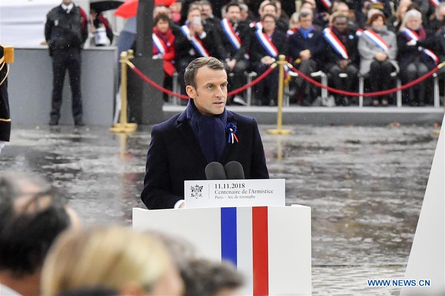 FRANCE-PARIS-WWI-COMMEMORATION 