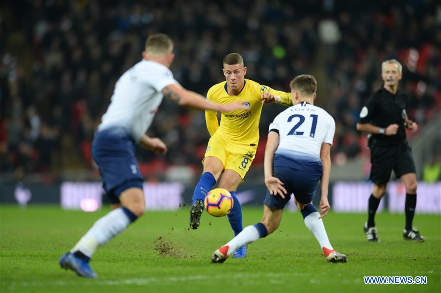 (SP) BRITAIN-LONDON-FOOTBALL-TOTTENHAM HOTSPUR VS CHELSEA