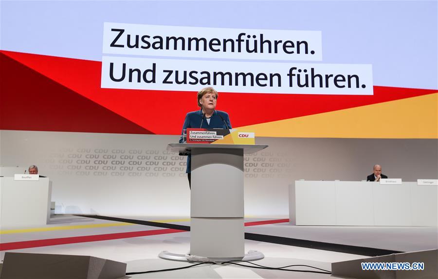 GERMANY-HAMBURG-CDU-PARTY CONFERENCE