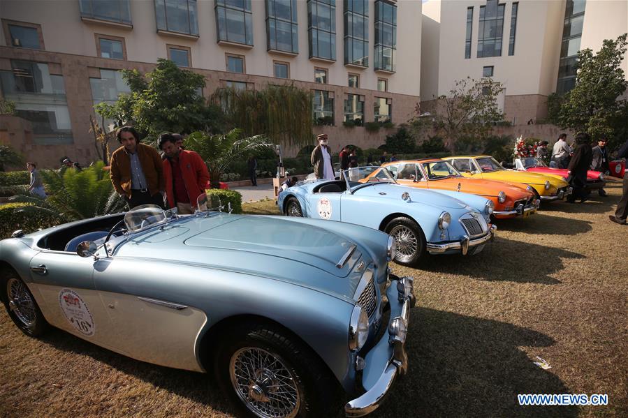 PAKISTAN-ISLAMABAD-VINTAGE CAR SHOW