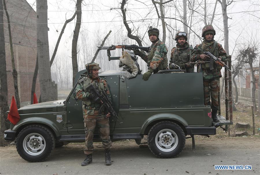 KASHMIR-SRINAGAR-GUNFIGHT