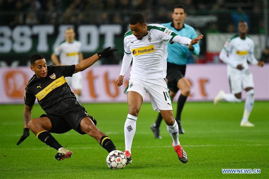 (SP)GERMANY-MOENCHENGLADBACH-SOCCER-BUNDESLIGA-MOENCHENGLADBACH VS STUTTGART