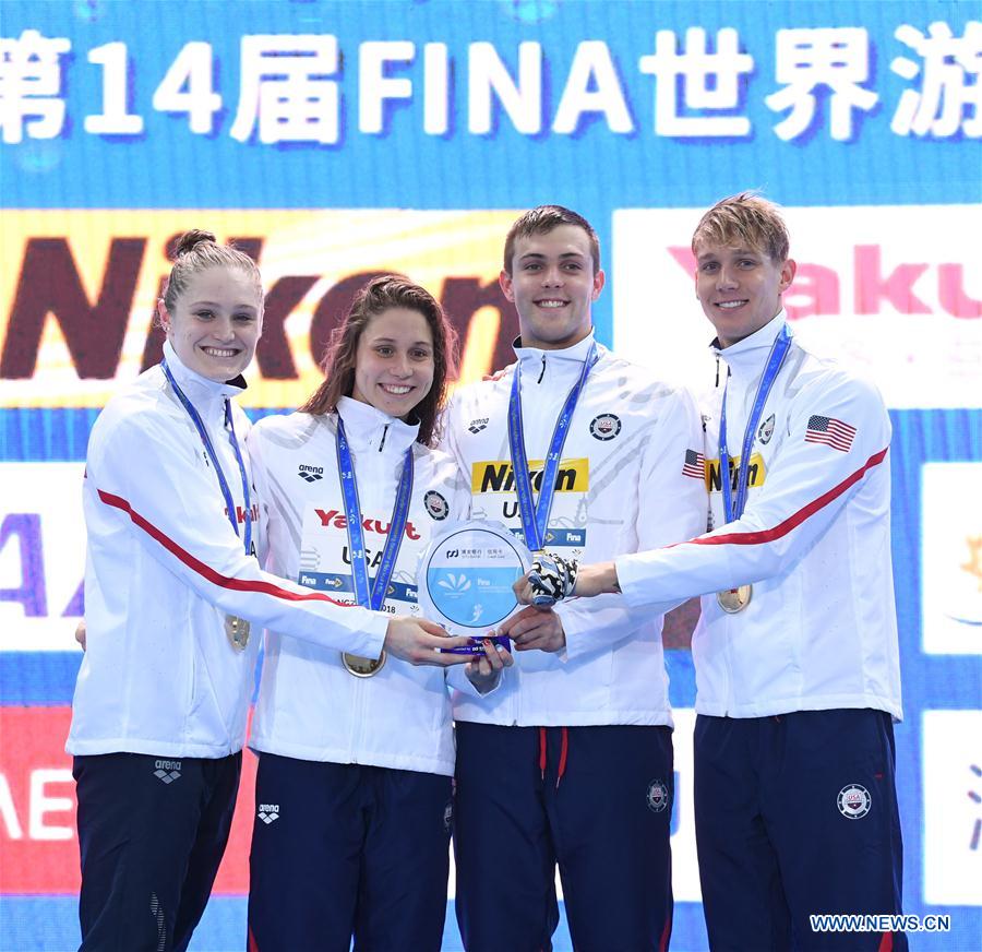 (SP)CHINA-HANGZHOU-SWIMMING-FINA-WORLD CHAMPIONSHIPS 25M-DAY 2(CN)