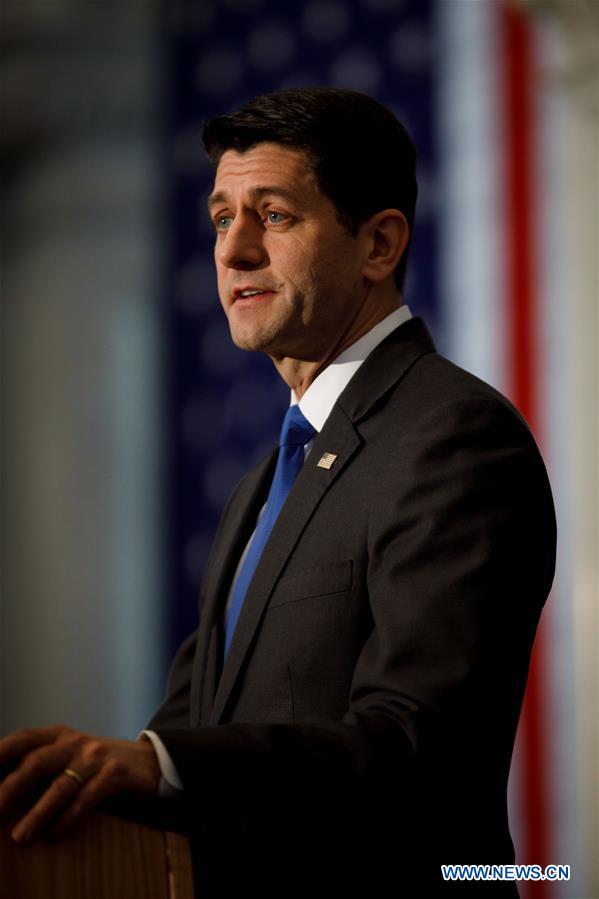 U.S.-WASHINGTON-PAUL RYAN-FAREWELL ADDRESS