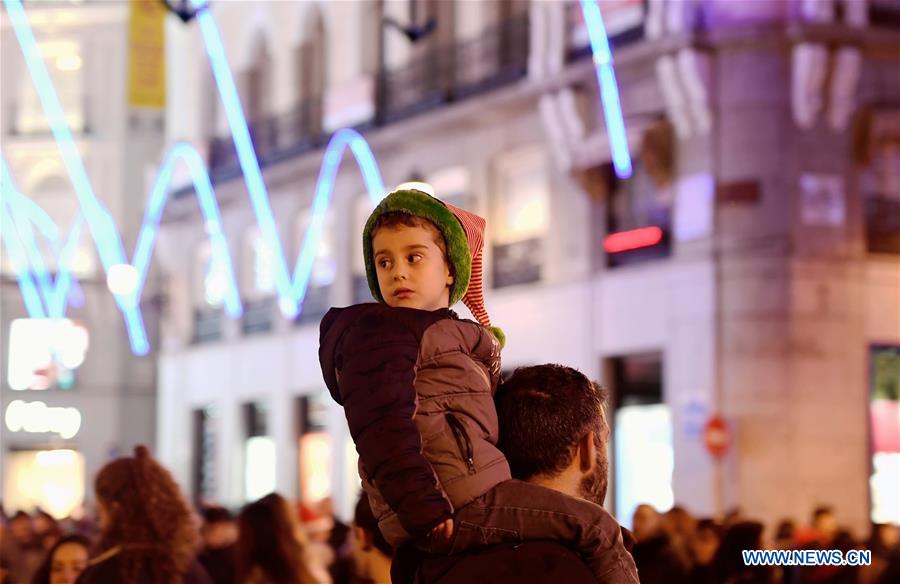 SPAIN-MADRID-CHRISTMAS ATMOSPHERE