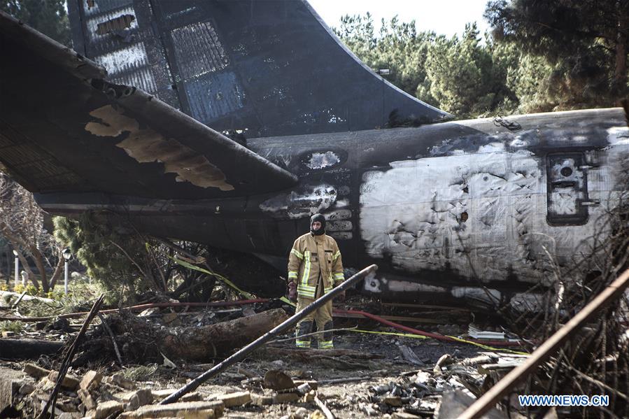 IRAN-KARAJ-PLANE CRASH