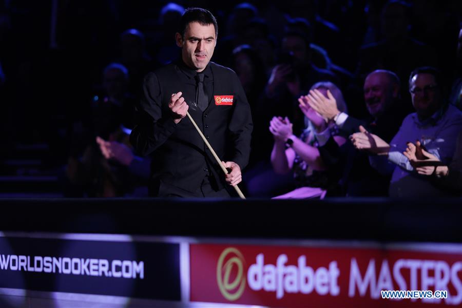 (SP) BRITAIN-LONDON-SNOOKER-MASTERS 2019-O'SULLIVAN VS TRUMP