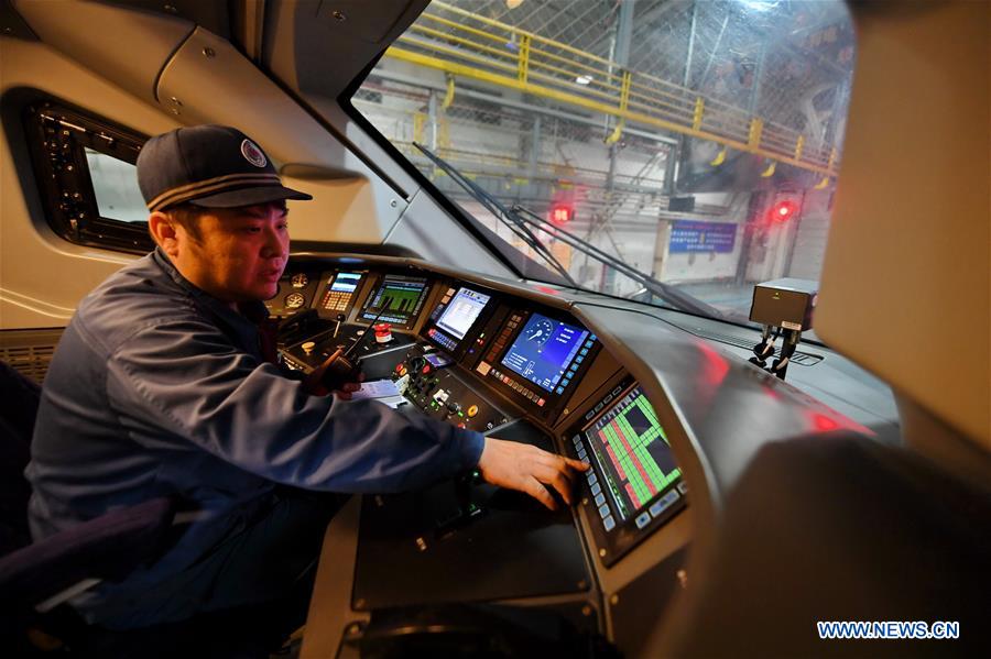 CHINA-CHANGCHUN-BULLET TRAIN-MAINTENANCE (CN)