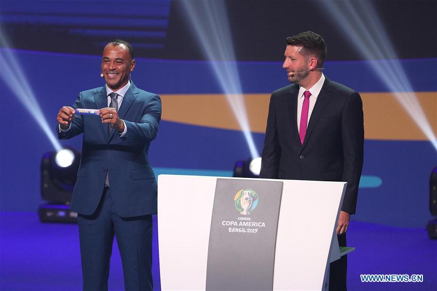 (SP)BRAZIL-RIO DE JANEIRO-CONMEBOL-COPA AMERICA 2019-DRAW