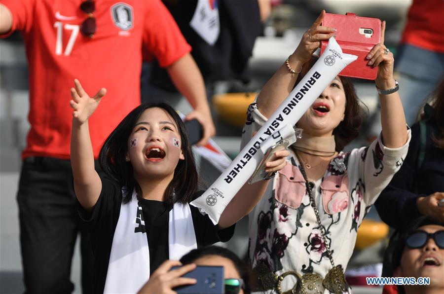 (SP)UAE-ABU DHABI-SOCCER-AFC ASIAN CUP 2019-QUARTERFINAL-KOR VS QAT