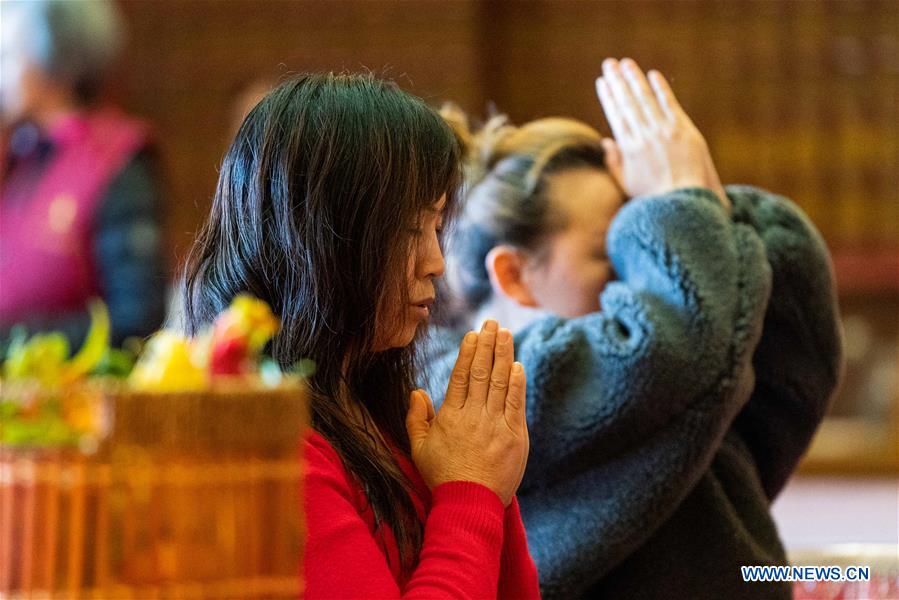 U.S.-LOS ANGELES-TEMPLE-CHINESE LUNAR NEW YEAR