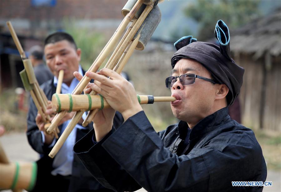 #CHINA-GUANGXI-LUSHENG PLAYING CONTEST-CELEBRATIONS (CN)