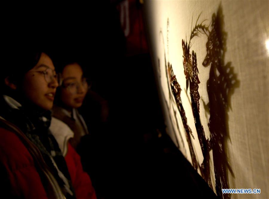 #CHINA-GANSU-DINGXI-SPRING FESTIVAL-SHADOW PUPPETRY (CN)