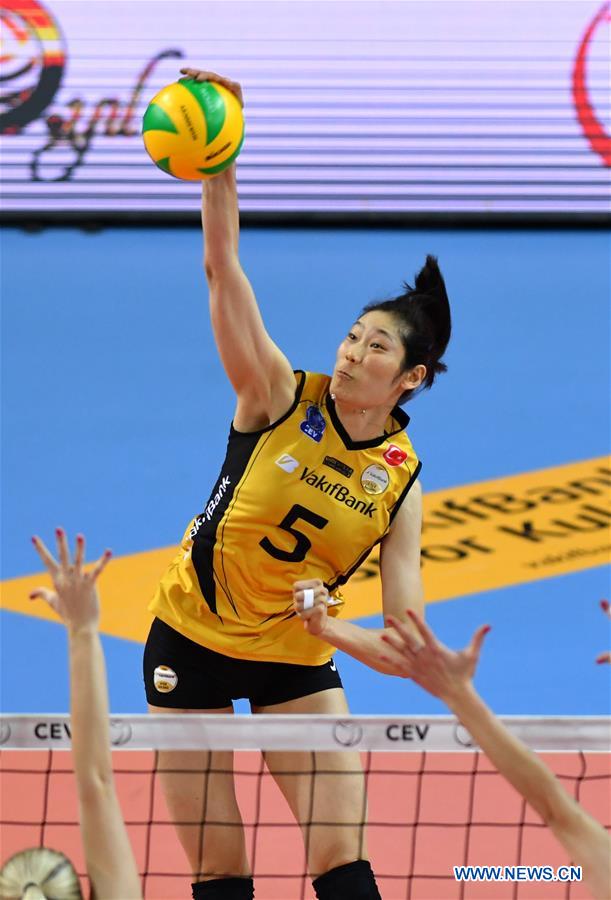 (SP)TURKEY-ISTANBUL-VOLLEYBALL-CEV CHAMPIONSHIPS LEAGUE-QUARTERFINAL