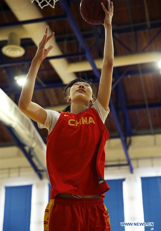 (SP)U.S.-LOS ANGELES-WNBA-DRAFT-HAN XU