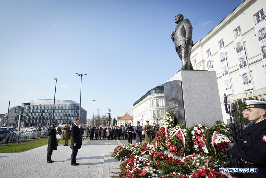 POLAND-WARSAW-SMOLENSK CRASH-ANNIVERSARY-COMMEMORATION