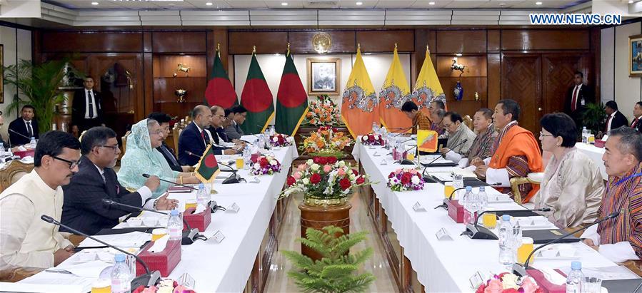 BANGLADESH-DHAKA-BHUTAN-BILATERAL DEALS