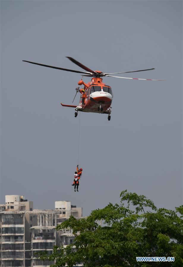 CHINA-HAINAN-TYPHOON DRILL (CN)